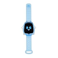 Tobi Robot Smartwatch - Blue with Movable Arms and Legs, Fun Expressions, Sound Effects, Play Games, Track Fitness and Steps, Built-in Cameras for Photo and Video 512 MB | Kids Age 4+