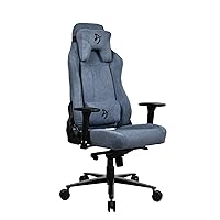 Arozzi Vernazza Soft Fabric Gaming Chair - Blue (VERNAZZA-SFB-BL)
