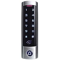 UHPPOTE Touch Access Control Keypad with Wiegand 26-bit Interface Support 2000 Users for 125khz RFID Card