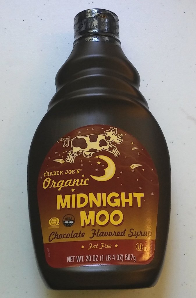 3 Pack Trader Joe's Organic Midnight Moo Chocolate Flavored Syrup