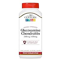 Glucosamine Chondroitin 500/400mg - Double Strength, cp 150 Count