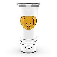 Tervis Traveler Pet Face Triple Walled Insulated Tumbler Travel Cup Keeps Drinks Cold & Hot, 30oz, Pup