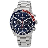 SEIKO Prospex Speedtimer Solar Chronograph SSC913, Blue dial with Sunray Finish and red Accents