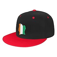 Cote D'Ivoire Flag Vintage Unisex Breathable Lightweight Trucker Hat