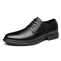 Men's Suede Oxford Pull Tap Lace Up Style Cap Toe Shoe Anti Skid Formal