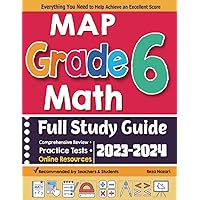 MAP Grade 6 Math Full Study Guide: Comprehensive Review + Practice Tests + Online Resources MAP Grade 6 Math Full Study Guide: Comprehensive Review + Practice Tests + Online Resources Paperback