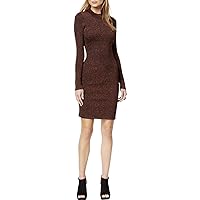 bar III Womens Metallic Sweater Dress, Metallic, X-Large