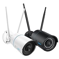 REOLINK 5MP Outdoor WiFi Camera Bundle, 5G WiFi Security Camera, 100ft Night Vision, Smart Person/Vehicle Detection, Supports RTSP, RLC-510WA