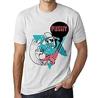 Men's Graphic T-Shirt Funky Grampa Pushy Eco-Friendly Limited Edition Short Sleeve Tee-Shirt Vintage Birthday