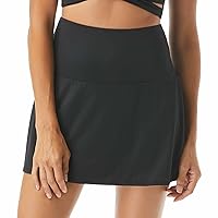Coco Reef Soar Ultra High Waisted Swim Skirt with Tummy Control Lining
