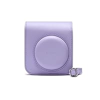 富士フイルム FUJIFLM Camera Case for Instax Mini 12, Genuine Manufacturer Purple