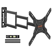ELIVED Long Arm TV Wall Mount for Most 26-60 Inch TVs, 29.5 Inch Long Extension TV Mount Swivel and Tilt, Full Motion Wall Mount TV Bracket Fit Max VESA 400x400mm, Holds up to 77 lbs.