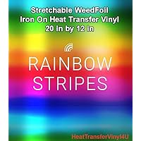 Stretchable WeedFoil Iron On Heat Transfer Vinyl 20