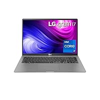 LG Gram 17 inch 2560x1600 IPS Ultralight Laptop (2023 New) | Intel 4-Core i7-1195G7 Processor | Iris Xe Graphics | Backlit Key | Fingerprint | WiFi 6E | Thunderbolt 4 | 16GB RAM 1TB SSD | Win10 Pro