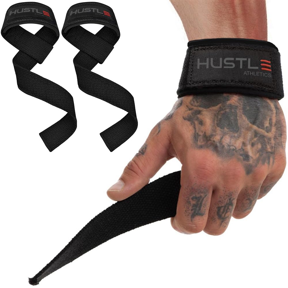 Hustle Lifting Straps Gym Wrist Wraps - 24