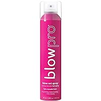 blowpro Blow Out Serious Non-Stick Hairspray, Lasting Moveable Hold, Dries Instantly, Prevents Frizz and Flyaways, Silky Protein adds gloss and texture, Soy Proteins protect hair, 10oz Spray can
