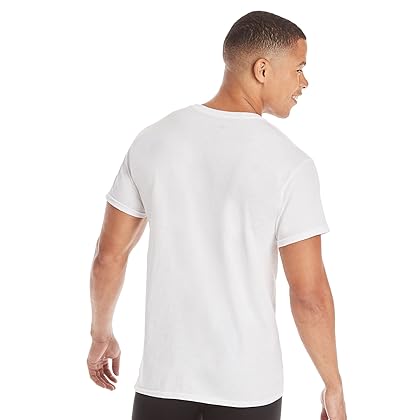 Hanes Men's Undershirts, Odor Control, Moisture-Wicking Tee Shirts, Multi-Packs