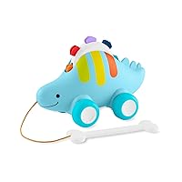 Skip Hop Dinosaur Pull Along Baby Musical Toy, 3-in-1, Explore & More