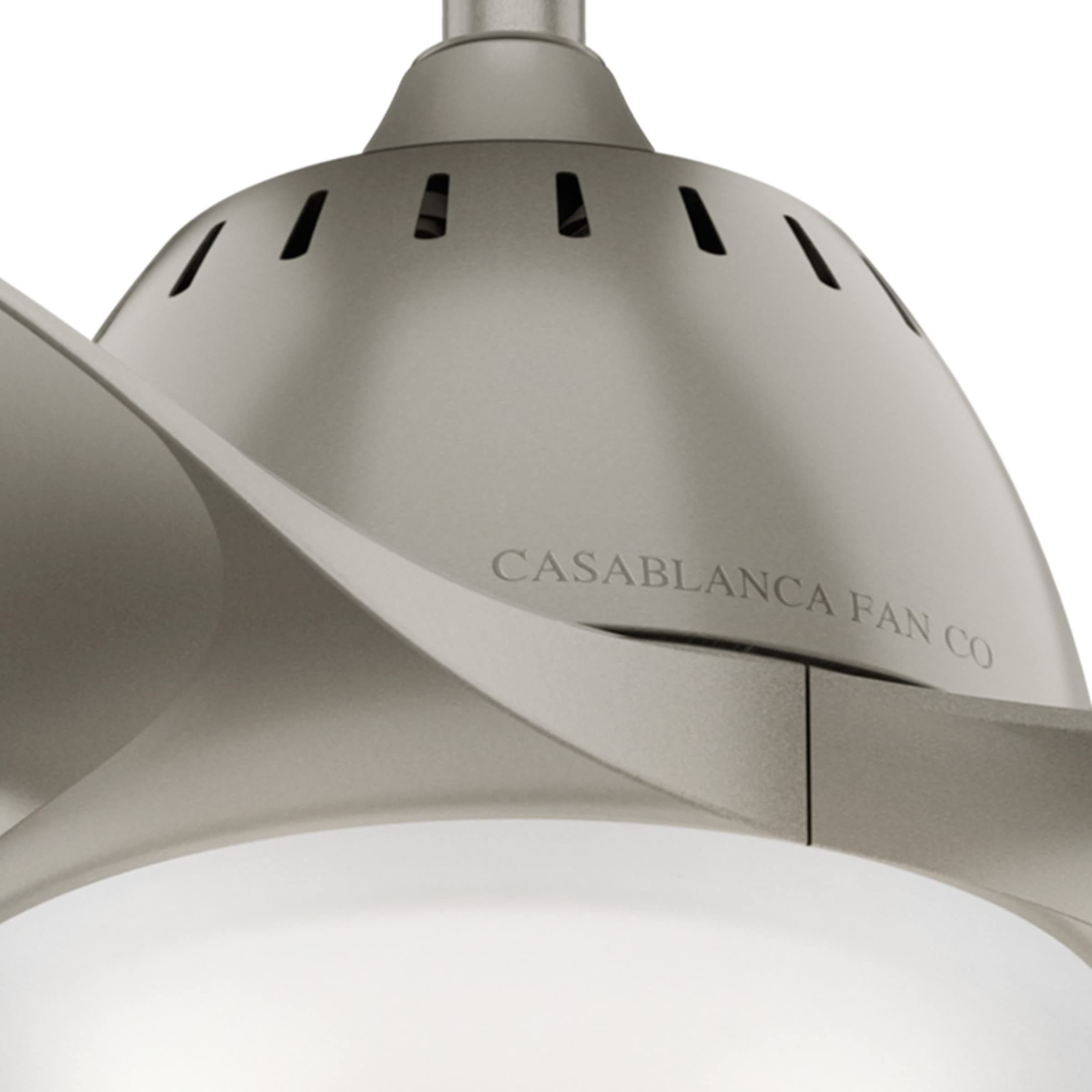 Casablanca Wisp Indoor Ceiling Fan with LED Light and Remote Control