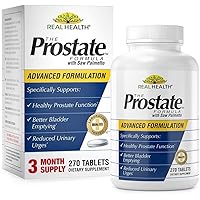 Real Health Prostate Formula with Saw Palmetto 270-Tablets by EMERSON HEALTHCARE