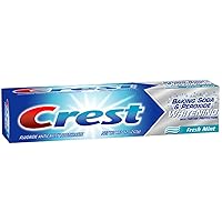 Bspx Whitening 8.2 Size 8.2z Crest Baking Soda & Peroxide Toothpaste W/ Tartar Control Fresh Mint (Pack of 3)