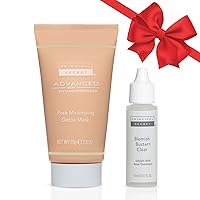 Principal Secret Advanced Clear and Detox Smooth Duo - Blemish Buster Clear with 2% Salicylic Acid to Help Open Clogged Pores; Pore Minimizing Detox Mask to Gently Lift Away Impurities