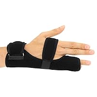 Soles Neoprene Boxer Break Metacarpal Splint Brace Fits both Left/Right Hand, Finger Splint