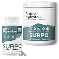Amino Hydrate Powder and Magnesium Zinc Capsules