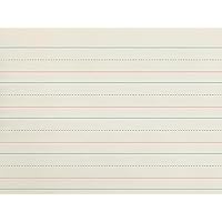 School Smart Zaner-Bloser Paper, 1-1/8 Inch Ruled, 10-1/2 x 8 Inches, 500 Sheets, White - 085328
