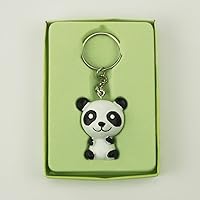 Safari Key Chain Baby Favors, 4-inch, Baby Panda