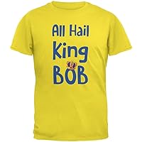 All Hail King BOB Yellow Adult T-Shirt - X-Large