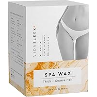 Hair Removal Wax Kit - Extra Strength Hair Removal Wax For Men and Women - Thick to Coarse Hair - 10 Oz