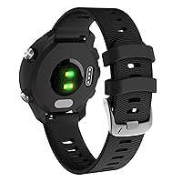 20mm Silicone Band Strap For Garmin Forerunner 245 245M 645/Vivoactive 3 Music Venu SQ Watchband Smart Watch Bracelet Wristband
