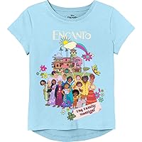 Disney Girls' Big Encanto Family Madrigal & House T-Shirt