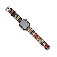Books Bookshelf Soft Silicone Watch Bands Quick Release IWatch Straps 38mm/40mm 42mm/44mm