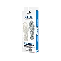 Moneysworth and Best Arctic Thermal Insoles - Traps Heat, Cushions Feet - Premium Quality - For Women and Men - Sizes W 4-11, M 6-13