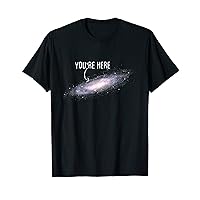 You Are Here Milky Way Science Planet Astronomer T-Shirt