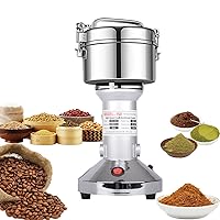 Grain Mill 150g High Speed Food Electric Stainless Steel Grinder Mill Seeds Flour Nut Pill Wheat Corn Herbs Spices & Seasonings Grinder Dry Grain Powder Machine