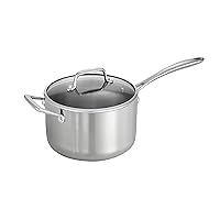 Tramontina Covered Sauce Pan Tri-Ply Clad (4 Qt) 80116/036DS