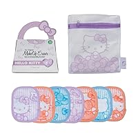 The Original MakeUp Eraser, MakeUp Eraser, 7-Day Set, Erase All Makeup With Just Water, Including Waterproof Mascara, Eyeliner, Foundation, Lipstick, and More, Hello Kitty, 7 ct.