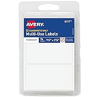 Avery Multi-Use Permanent Labels, 1.5