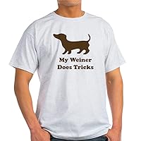 CafePress Weiner Dog Light T 100% Cotton T-Shirt, White