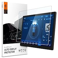 Spigen Tempered Glass Screen Protector [GlasTR Slim] designed for Ford F-150 Lightning(2022/2023/2024), Ford F-150(2021/2022/2023/2024) 12 inch Dashboard Touchscreen - Matte/Anti Fingerprint