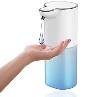 Automatic Soap Dispenser Touchless Bathroom Kitchen Dish Scrub Liquid Body Shampoo Shower Gel Hand Sanitizer Wall Mount Hand Free Rechargeable Auto Soap Dispenser Household Commercia CNHIDEE