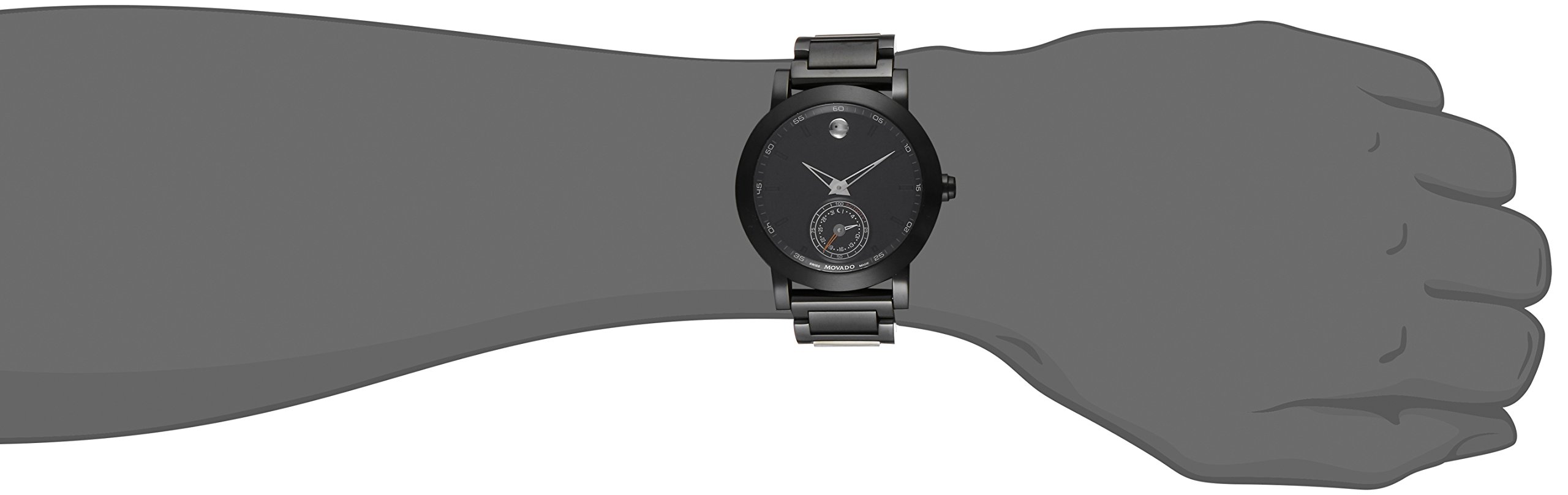Movado Men's 0660002 Black Stainless Steel Smart Watch