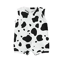 Baby Boy Girl Animal Costume Romper Sleeveless Cartoon Jumpsuit Bodysuit with Tail Cute Toddler Summer Outfits