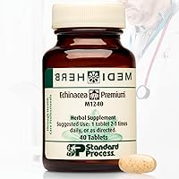 Echinacea Premium 40 Tablets - for Immune System Support - Original Unopened by Mediherbs