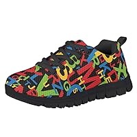 Children's Sneakers Boys and Girls School Shoes Light Breathable Running Shoes Comfortable Low-Top Walking Shoes