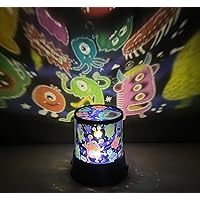 Friendly Monsters LED Projector