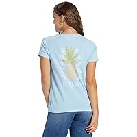 Roxy Fin Fruit Women's T-Shirt - Cerulean